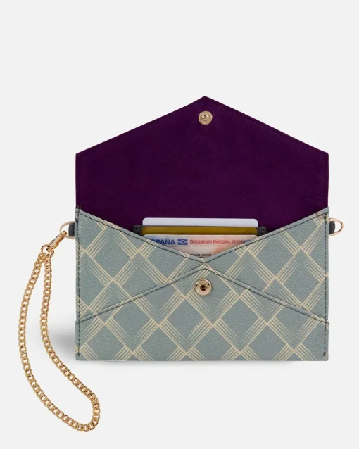 Lonbali Cartera Xl Kensington Gris| Carteras Y Monederos