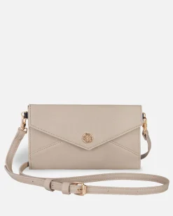 Lonbali Cartera Xxl Basic Beige| Bolsos Bandolera