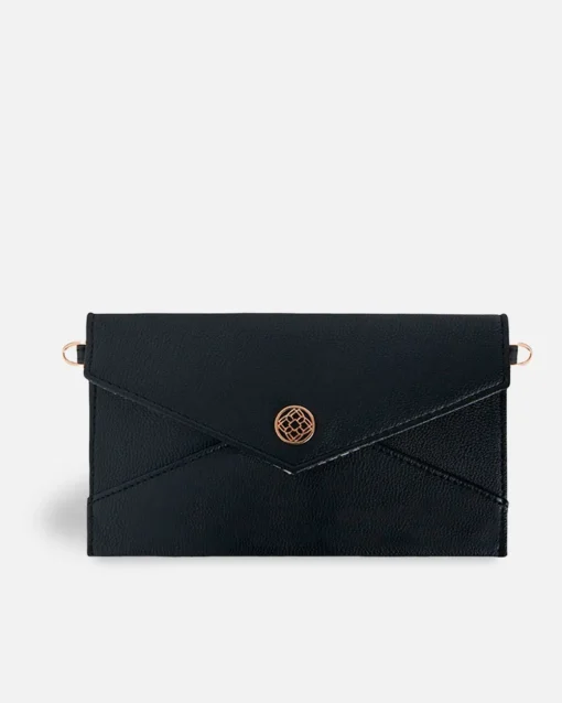 Lonbali Cartera Xxl Basic Negro| Bolsos Bandolera
