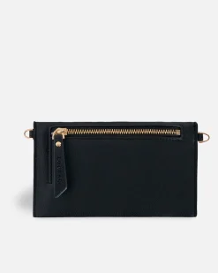 Lonbali Cartera Xxl Basic Negro| Bolsos Bandolera