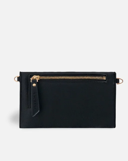 Lonbali Cartera Xxl Basic Negro| Bolsos Bandolera