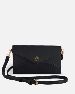 Lonbali Cartera Xxl Basic Negro| Bolsos Bandolera