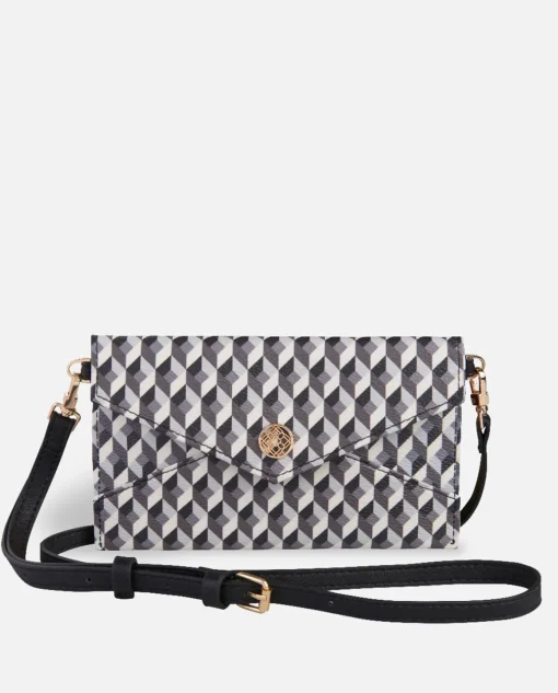 Lonbali Cartera Xxl Born B&W Negro| Bolsos Bandolera