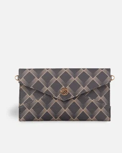 Lonbali Cartera Xxl Kensington Graphite| Bolsos Bandolera
