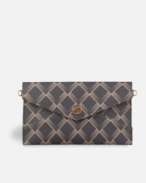 Lonbali Cartera Xxl Kensington Graphite| Bolsos Bandolera