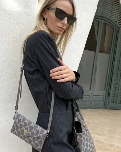 Lonbali Cartera Xxl Kensington Graphite| Bolsos Bandolera