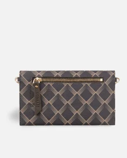 Lonbali Cartera Xxl Kensington Graphite| Bolsos Bandolera