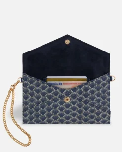 Lonbali Cartera Xxl Kubu Azul Marino| Bolsos Bandolera