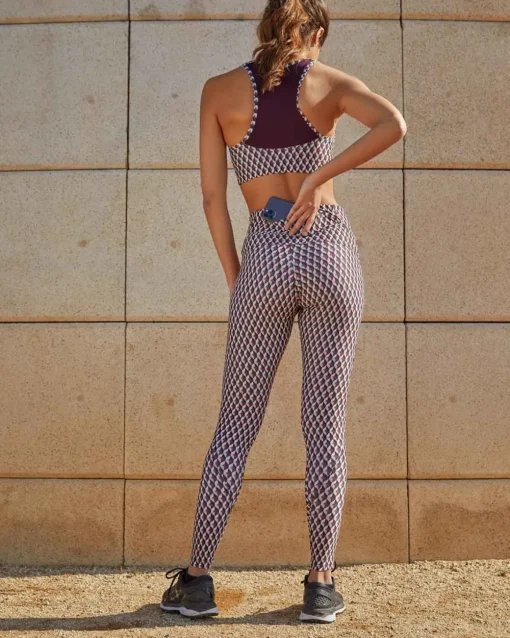 Lonbali Leggings Tobilleros Born Cherry|Mujer Ropa Deportiva