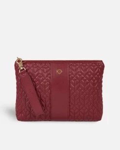 Lonbali Maxi Pouch Malmo Burdeos| Bolsos De Mano