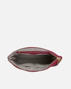 Lonbali Maxi Pouch Malmo Burdeos| Bolsos De Mano