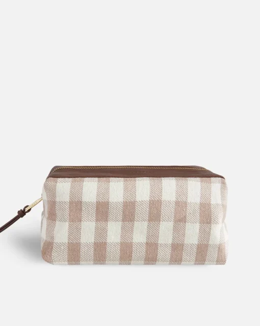 Lonbali Neceser Vichy Beige| Neceseres