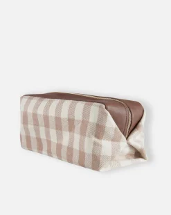 Lonbali Neceser Vichy Beige| Neceseres