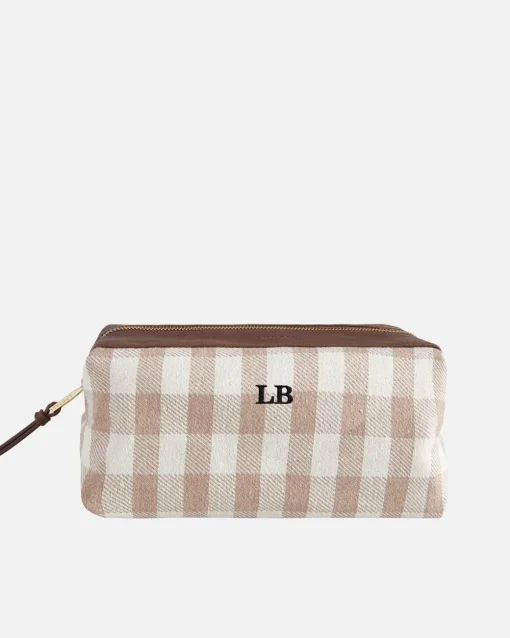 Lonbali Neceser Vichy Beige| Neceseres