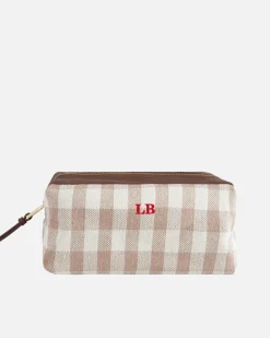 Lonbali Neceser Vichy Beige| Neceseres