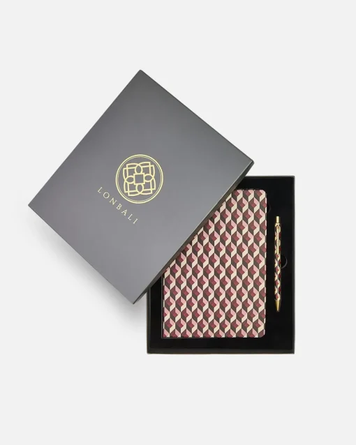 Lonbali Set Libreta Y Boligrafo Born Cherry| Libretas