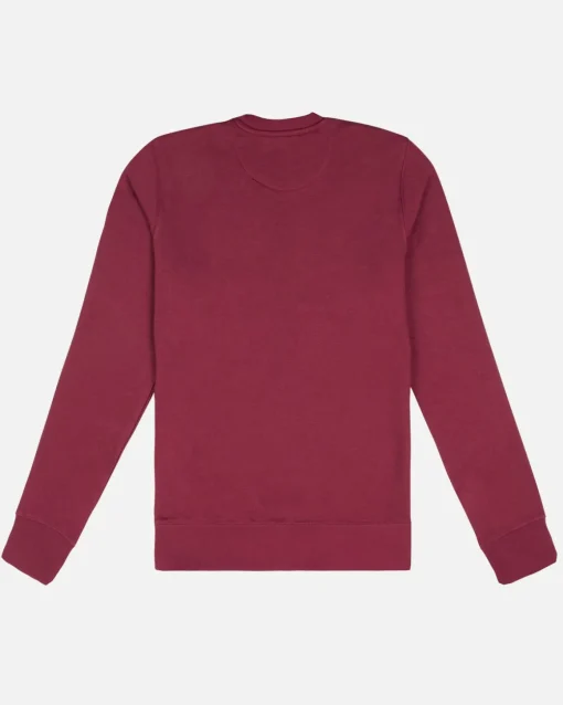 Lonbali Sudadera Escudo Burdeos|Mujer Sudaderas