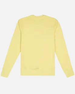 Lonbali Sudadera Happy Amarillo|Mujer Sudaderas