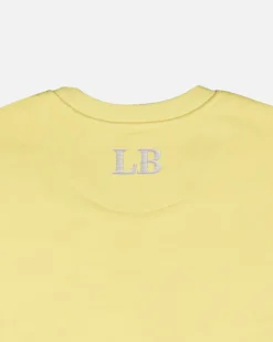 Lonbali Sudadera Happy Amarillo|Mujer Sudaderas