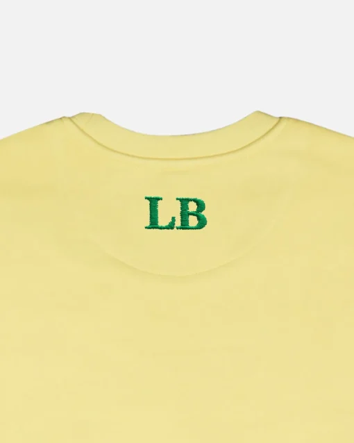 Lonbali Sudadera Happy Amarillo|Mujer Sudaderas