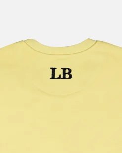 Lonbali Sudadera Happy Amarillo|Mujer Sudaderas