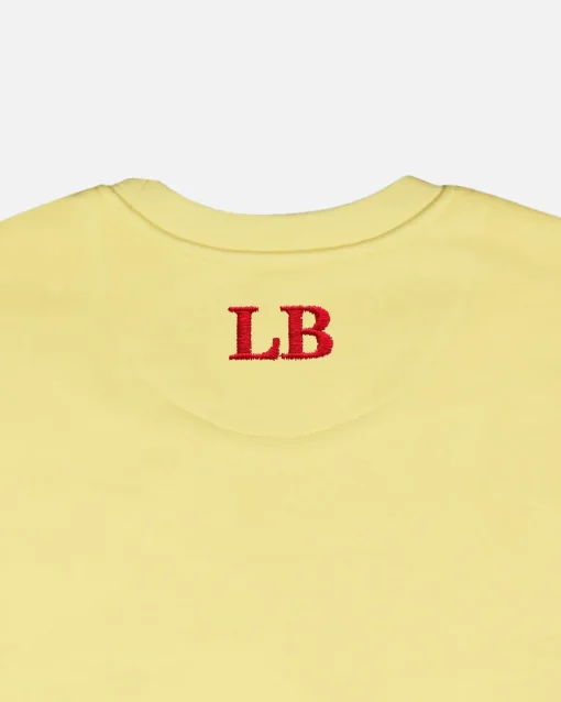 Lonbali Sudadera Happy Amarillo|Mujer Sudaderas