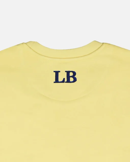 Lonbali Sudadera Happy Amarillo|Mujer Sudaderas