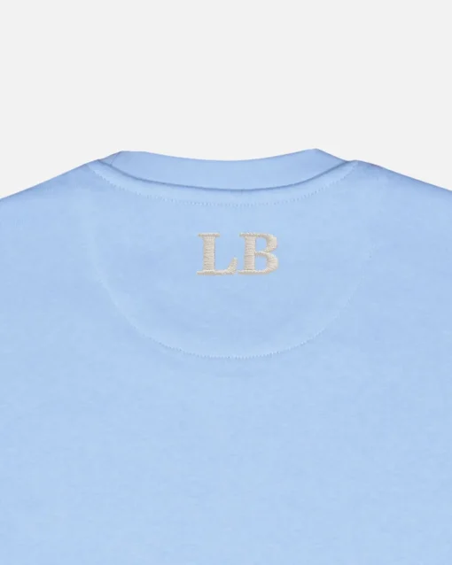 Lonbali Sudadera Logo Celeste|Mujer Sudaderas