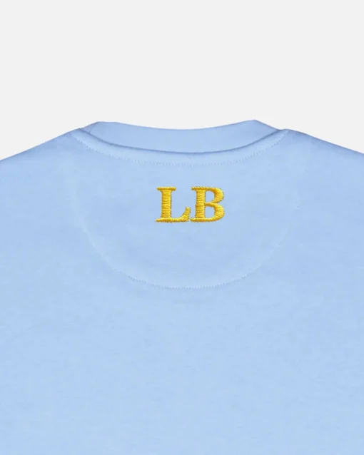 Lonbali Sudadera Logo Celeste|Mujer Sudaderas