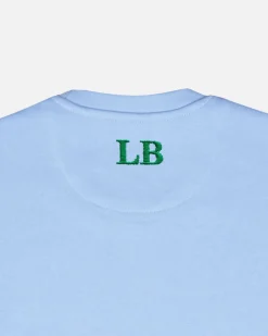 Lonbali Sudadera Logo Celeste|Mujer Sudaderas