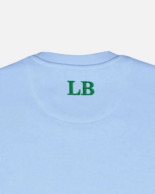 Lonbali Sudadera Logo Celeste|Mujer Sudaderas