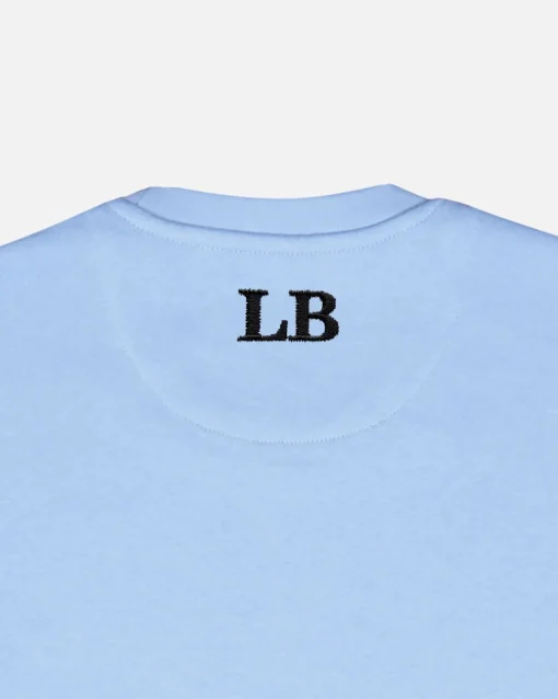 Lonbali Sudadera Logo Celeste|Mujer Sudaderas