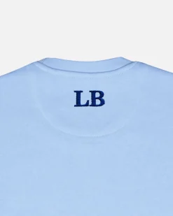 Lonbali Sudadera Logo Celeste|Mujer Sudaderas