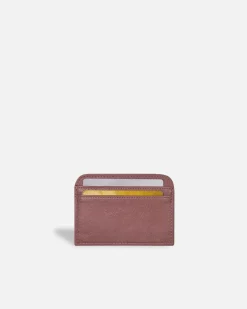 Lonbali Tarjetero Crackled Nude| Carteras Y Monederos