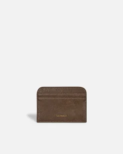 Lonbali Tarjetero Crackled Stone| Carteras Y Monederos